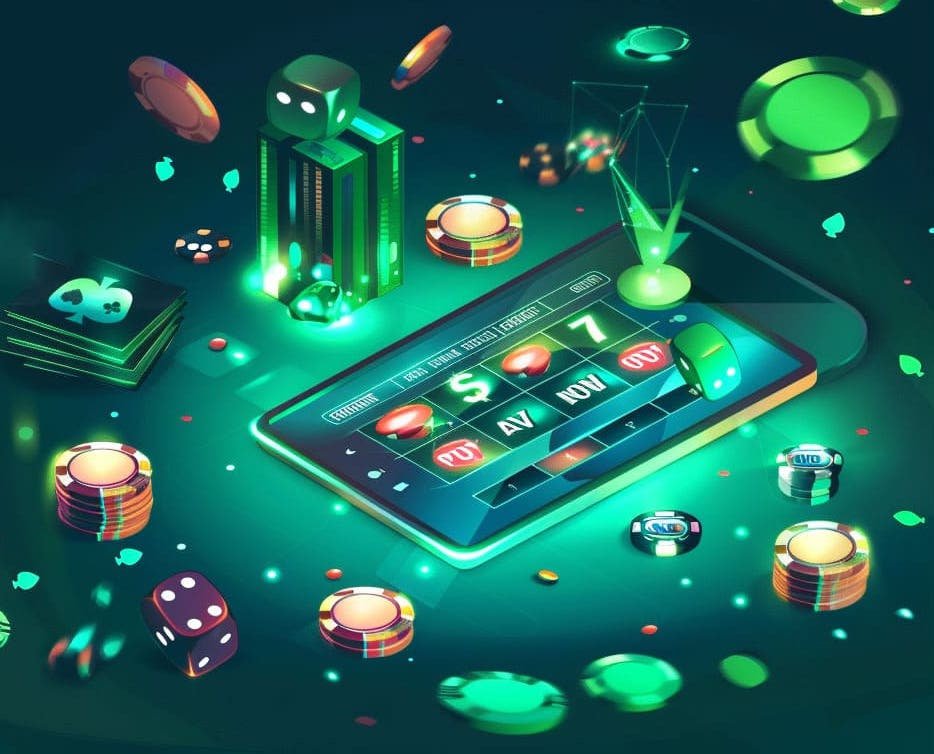 Panel kontrol taruhan dan pilihan senjata dalam Fishing Games